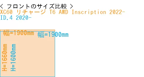 #XC60 リチャージ T6 AWD Inscription 2022- + ID.4 2020-